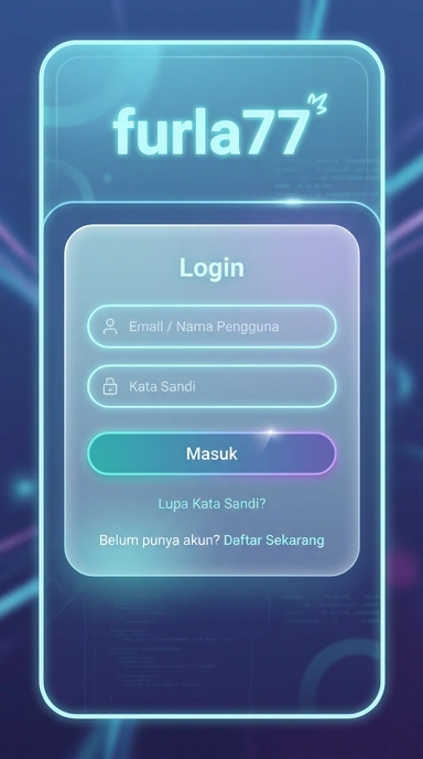 Tampilan halaman login furla77
